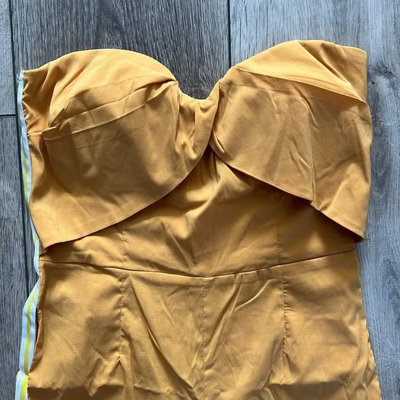 Uniq strapless striped jumpsuit - Picture 2 of 6